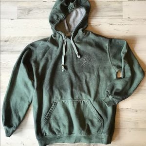 Full Tilt Sun And Moon Celestial Green Hoodie